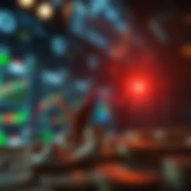 Volatility in Cryptocurrency Markets Diagram showing the volatility of cryptocurrency markets