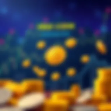 Visual infographic showing distribution methods of free coins.