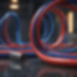 PEX tubing showcasing flexibility and durability in plumbing applications