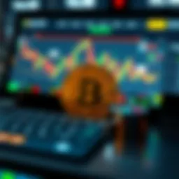 Cryptocurrency trading platform interface