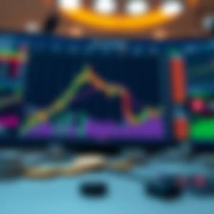 Essential Trading Tools and Indicators A strategic dashboard representing trading tools and indicators