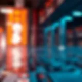 Diagram illustrating the operational structure of decentralized exchanges