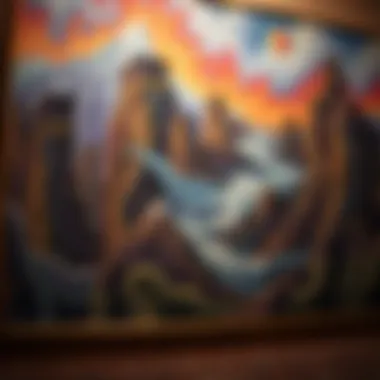 Understanding the Evolving Value in the Crypto Art Market An imaginative portrayal of the evolving value and significance of crypto paintings.