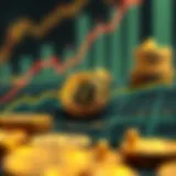 A visual representation of cryptocurrency growth over time