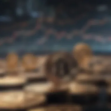 Visual representation of cryptocurrency exchange platforms