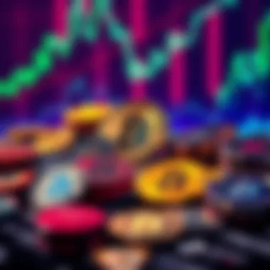 Diverse cryptocurrencies available on exchanges