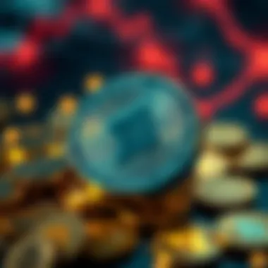 Cryptocurrency Management using Trezor Wallet Visual representation of cryptocurrency management with Trezor wallet