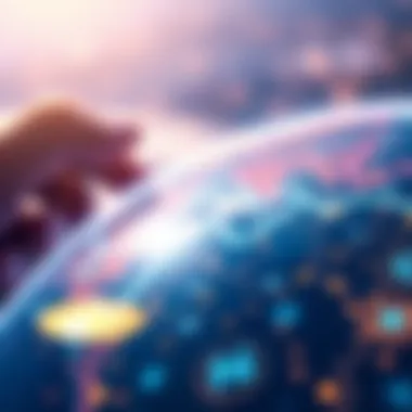 Global Economic Impact of Facebook's Initiative Visualization of the impact on global economy from Facebook's cryptocurrency