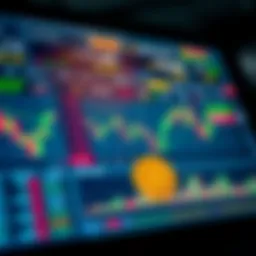 A user interface of a cryptocurrency exchange showcasing various trading pairs.