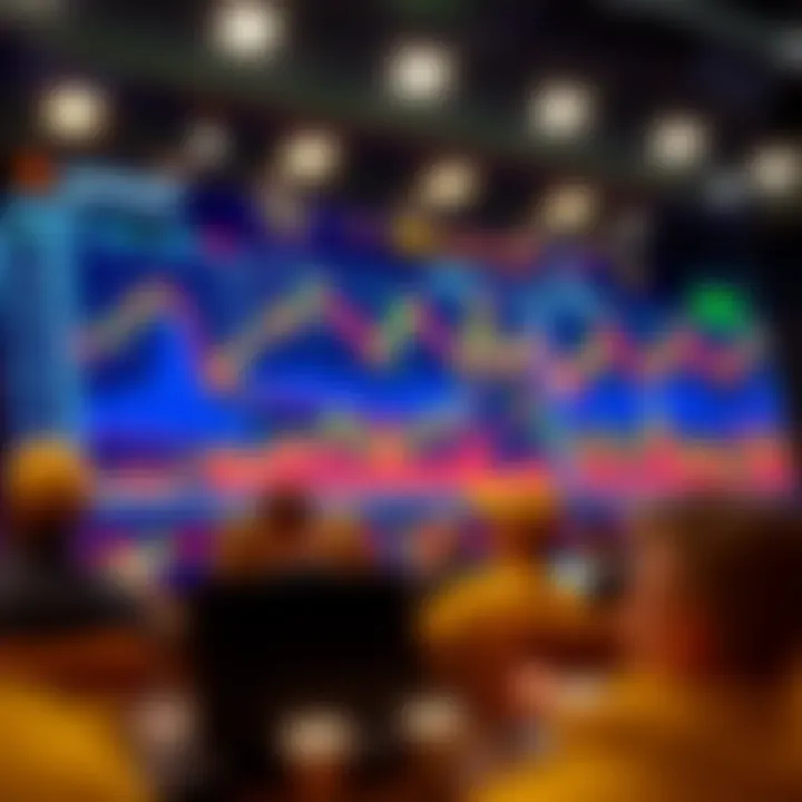 A graphical representation of cryptocurrency market trends and analysis.