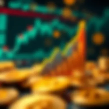 Cryptocurrency Investment Growth Graph illustrating the rise of cryptocurrency investments over time.