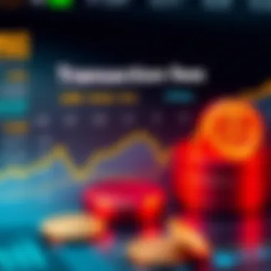 Transaction Fees Overview Visual representation of transaction fees associated with cryptocurrency purchases.