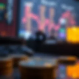 Conceptual representation of APR in cryptocurrency