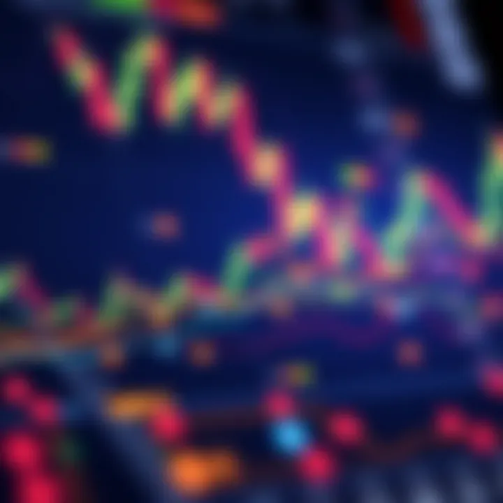 A detailed illustration of various cryptocurrency chart patterns.