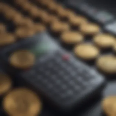 A detailed view of various types of cryptocurrency calculators