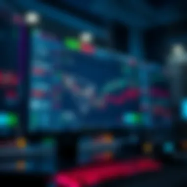 A computer screen displaying various cryptocurrency exchange platforms